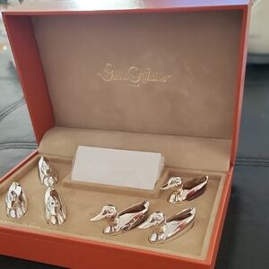 Saint Hilaire Novelty Duck Place Card Holder Set